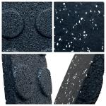 Shock-Absorbing Rubber Floor Mat for Home Gyms"