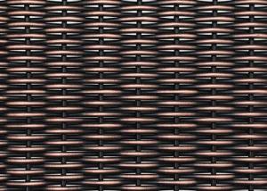 Wholesale Antique Brass Rigid Architectural Woven Wire Mesh 6mm Metal Fabric Cladding from china suppliers