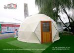 Large Luxury Glamping Tents , 7m Geo Shelter Dome Tent With Roof Lining