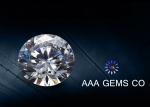 White Round 4 CT Moissanite Eight Heart And Eight Arrow 10mm