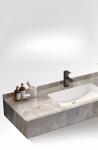 Modern Style Bathroom Cabinets with Sink SLABS/SINTERSTONE Surface Treatment