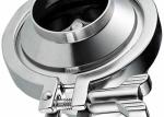 Durable 3A A270 Sanitary Non Return Valve / Ball Check Valve Stainless Steel