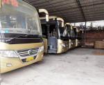Diesel Front Engine Used Yutong Bus ZK6112D 52 Seats Yellow Left Hand Drive