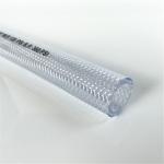 Flexible / transparent pvc clear hose / pvc fiber braided reinforced water hose