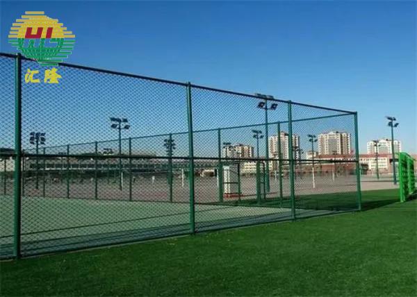 1-3/4"x 9ga x 10ft tall Mesh Sports Court Chain Link Fence System