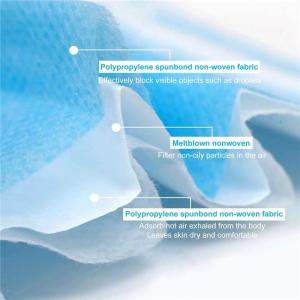 Wholesale Breathable Disposable Surgical Mask , Lightweight Medical Isolation Face Masks from china suppliers