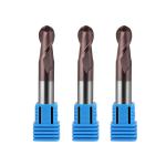 CNC Tungsten Carbide End Mill 2mm 12mm 6mm 200 mm 6 Ballnose Ball Nose Milling