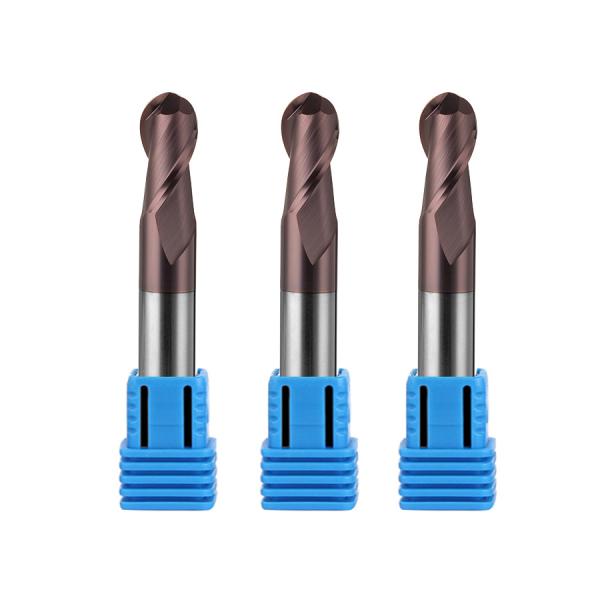 CNC Tungsten Carbide End Mill 2mm 12mm 6mm 200 mm 6 Ballnose Ball Nose Milling