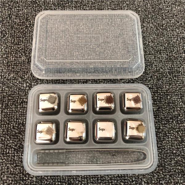 Fashionable Stainless steel quick-frozen ice block Frozen cooling drinks