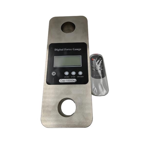 LCD Display Digital Dyno 1t 5t 10t 50ton Remote Control Hook Shackle Dynamometer Wireless Digital Dynamometer Load Cell