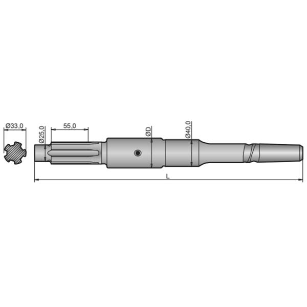 Carbide Drill Bits R32 Top Hammer Drilling Tools