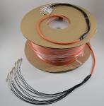 12/24 Strand Multimode Fiber Optic Cable Pre Terminated High Density With LC