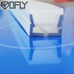 Silicone Neon Tube for LED Strip Light with Opal Milky Cleasr Cover Recessed