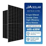 Newest JA Solar Photovoltaic Panel 605W 610W 615W 620W 630W Half Cell N-type