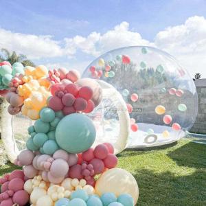 Wholesale Fun House Clear Inflatable Crystal Igloo Dome Bubble Tent Transparent Kids Inflatable Bubble Balloons House for Party from china suppliers
