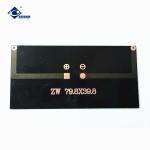 PET Laminated Solar Panel 5.5V 0.45W ZW-798398 flexible mini thin film solar