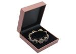 Mens PU Leather Cardboard Jewelry Boxes Bulk Ring Gift Box With Removable Drawer