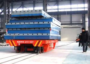 Wholesale 63t Industry Material Handling Trolley , Steel Plate Electric Die Cart from china suppliers