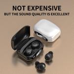 Sport Bass Voice Noise Cancelling HIFI Earphone Wireless Stereo Headset for All