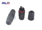 3 Pin Waterproof Electrical Connectors Screw Threaded Assembly Waterproof
