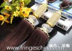 Delicate custom long tassel fringe trimming for curtain attractive tieback