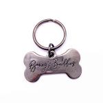 Professional Metal Dog Tags , Engraved Logo Tags Customized Size / Shape