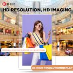 Indoor 43" 55" Hanging Battery Powered Lcd Restaurant Digital Signage Advertisin
