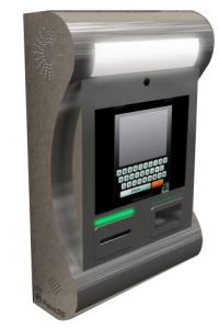 Wholesale SJ10 onwall stainless steel kiosk with thermal printer, NFC and 2D barcode reader from china suppliers
