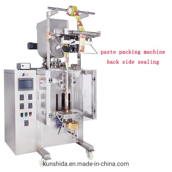 Back Side Sealing Paste Packaging Machine