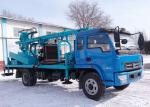 Light Truck Mounted Water Well Drilling Rig , Water Well Borehole Drilling