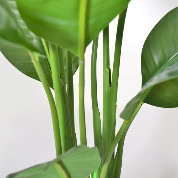 Multiple sizes Tall Bird of Paradise Artificial Tree with Large Trunks and Realistic Leaves Big Faux Floor Potted Plants Fake Silk Plants for Home