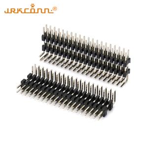 Wholesale 2x20 Pin Header 2.54mm Pin Header Board To Board Connectors Black PA6T from china suppliers