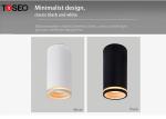 White Surface Mounted Downlight Gu10 3W 5W 6W 7W For Showroom