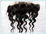 Malaysian virgin remy hair lace frontal 13''x4'' ,natural color body wave 10''