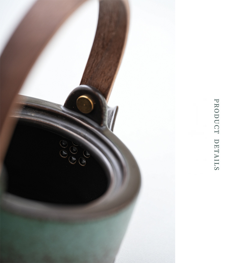 Antique Copper Tea Kettle Classic Design Steel Water Kettle for Home Hotel Restaurant
