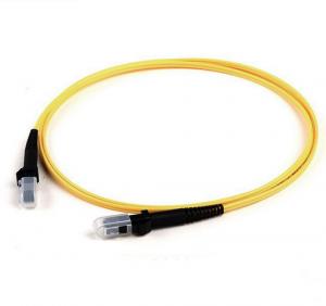 Wholesale yellow cable MTRJ Singlemode OFNR Corning Fiber Optic Patch Cord Insertion Loss  from china suppliers