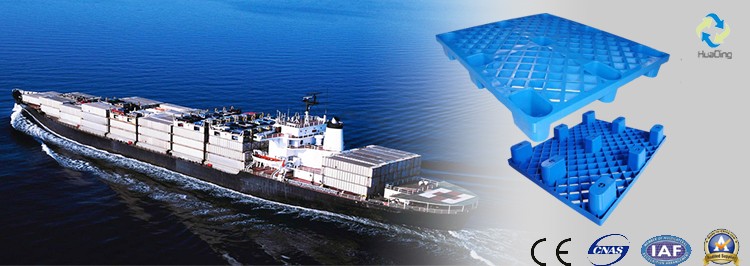 Cheap black shipping plastic pallet Manufacturer for export light duty nestable plastic pallet