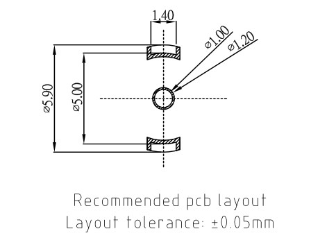6.0mm 2 pins magnetic charging usb cable connector with white TPE cable