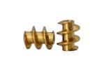 Professional Miniature Brass Worm Gear 1 Tooth 1.5 Module AGMA 7 Brass