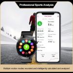 TK26 Health Smart Watch With ECG Heart Rate BT Call IP68 Waterproof Smartwatch