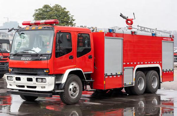 Isuzu 10T Water Foam Tank Fire Fighting Truck Price Specialized Vehicle China