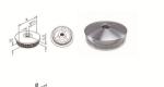 stainless steel tapered end cap thread/stainless steel tapered end cap thread