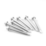 Zinc Alloy Coated Hex Flange 6.3x65 Bi-Metal 304 Framing Screw for Wall Cladding