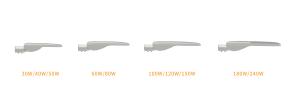 Wholesale Aluminum Nero IP66 Waterproof LED Street Light Bulb easy maintenance from china suppliers