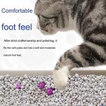 0.8mm-3.8mm Bentonite Cat Litter Ball Shape Dust Free Strong Clumping