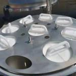 VITON Seal High Filtration Stainless Steel Flange Connection Double Bag Filter
