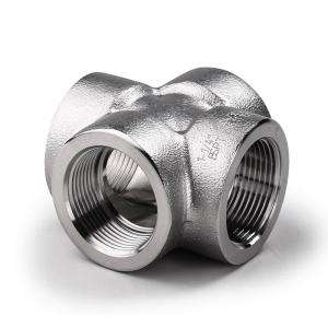 Wholesale 6inch X70 Tee Socket Weld Forged Steel Threaded Fittings Power Plant Use from china suppliers