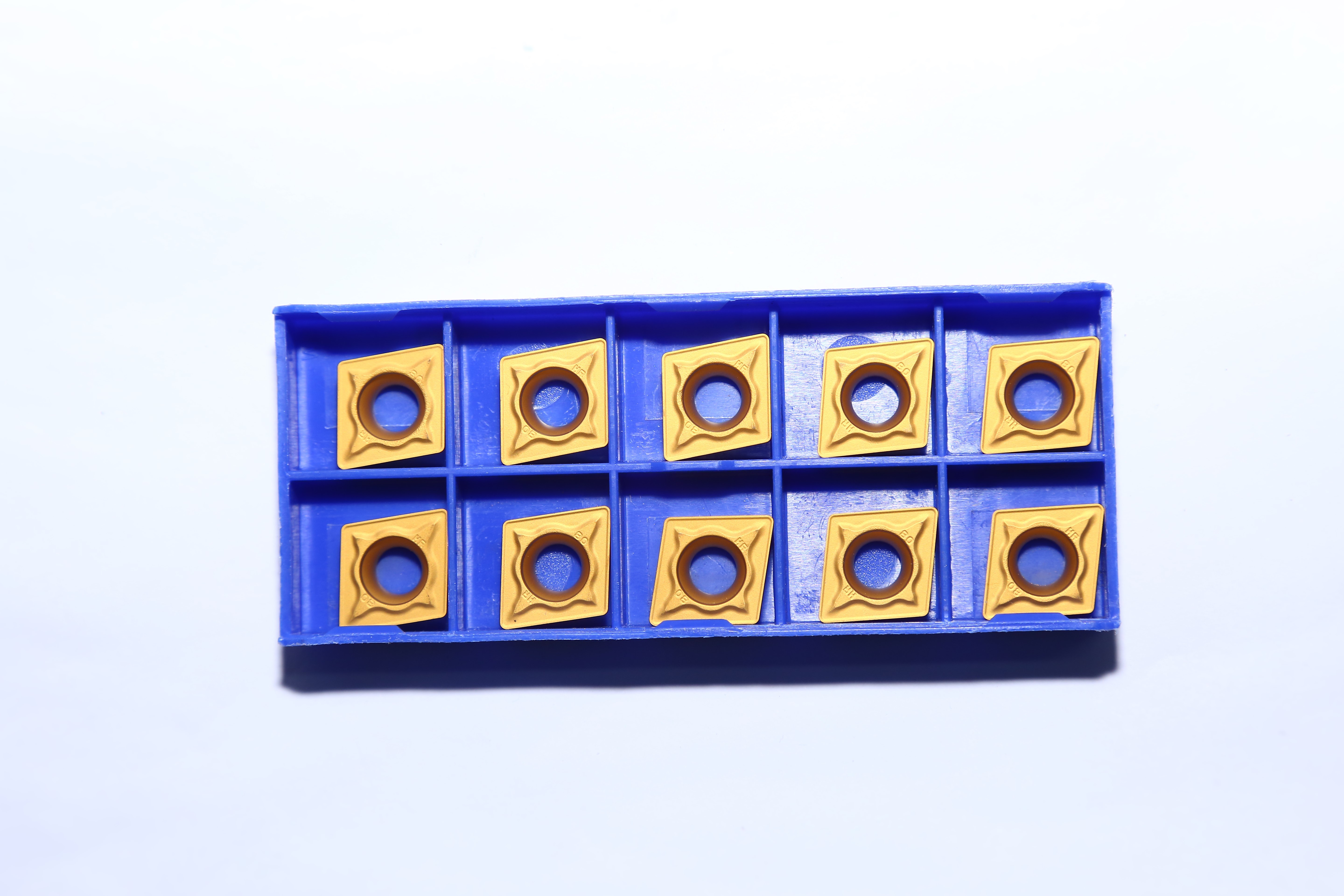 Alloy Steel / Cast Iron Cnc Machine Tools Inserts YBC251 CCMT120408 - HR