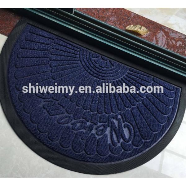 Polypropylene loop embossed mat Rubber mat