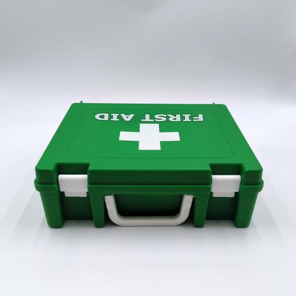 Plastic Pp Alloy First Aid Kit Box Empty Dust Resistant